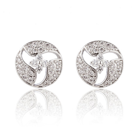 XUPING Stainless Steel Earrings With Zirconia