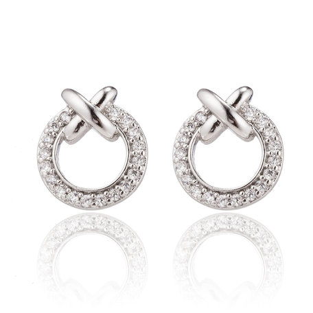 XUPING Stainless Steel Earrings With Zirconia