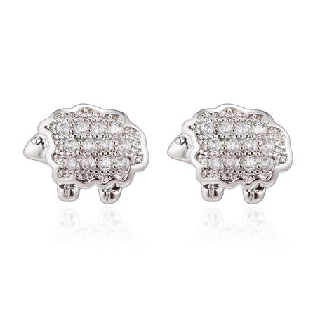 XUPING Stainless Steel Earrings With Zirconia