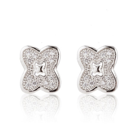 XUPING Stainless Steel Earrings With Zirconia