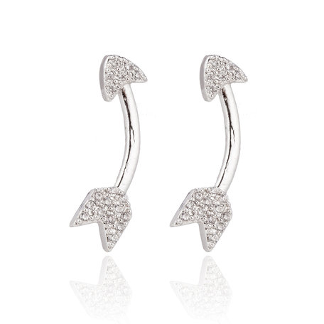 XUPING Stainless Steel Earrings With Zirconia