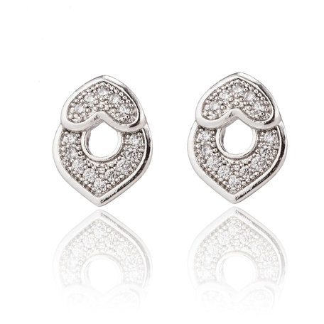 XUPING Stainless Steel Earrings With Zirconia