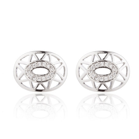 XUPING Stainless Steel Earrings With Zirconia