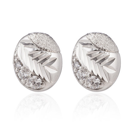 XUPING Stainless Steel Earrings With Zirconia