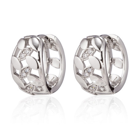 XUPING Stainless Steel Earrings With Zirconia