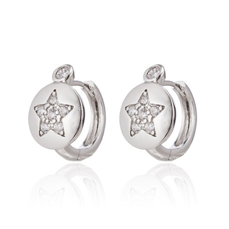 XUPING Stainless Steel Earrings With Zirconia