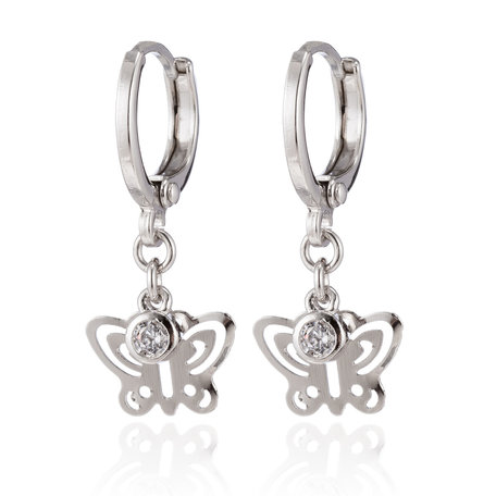 XUPING Stainless Steel Earrings With Zirconia