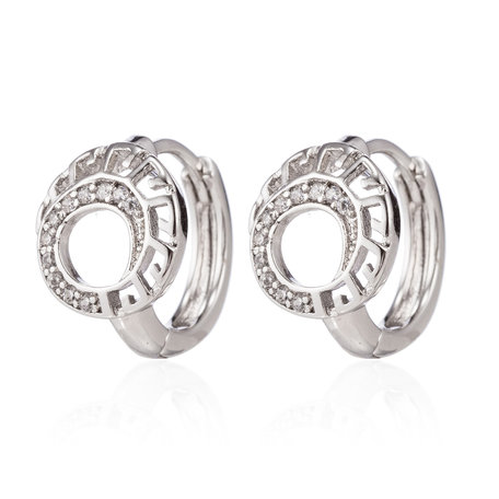 XUPING Stainless Steel Earrings With Zirconia