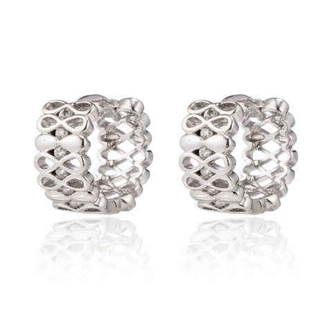 XUPING Stainless Steel Earrings With Zirconia