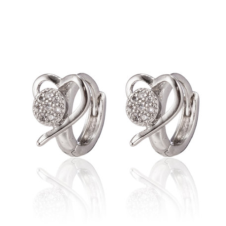 XUPING Stainless Steel Earrings With Zirconia