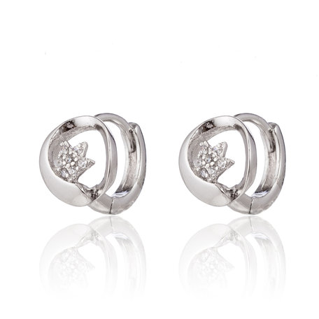 XUPING Stainless Steel Earrings With Zirconia