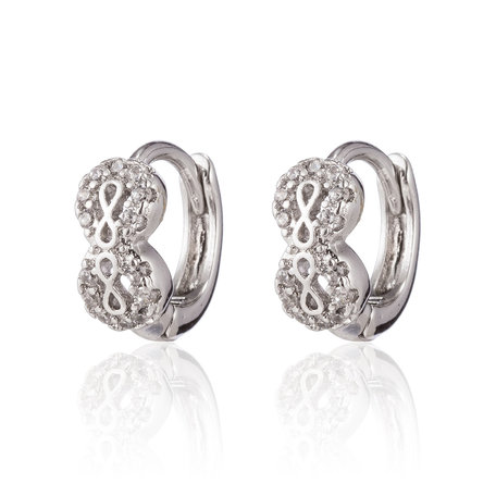 XUPING Stainless Steel Earrings With Zirconia