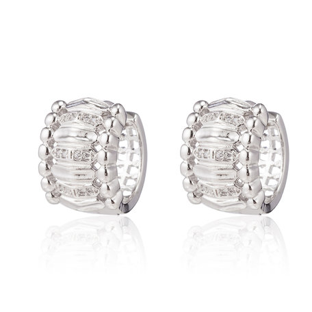 XUPING Stainless Steel Earrings With Zirconia