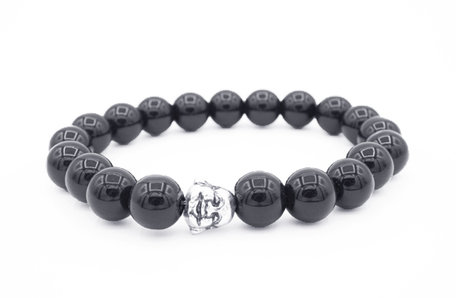 BEADS BRACELET AGATE WITH Buddha 