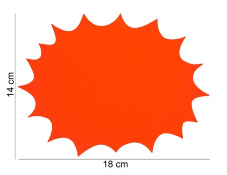 10 stuks Promotie Kaarten 18x14 cm