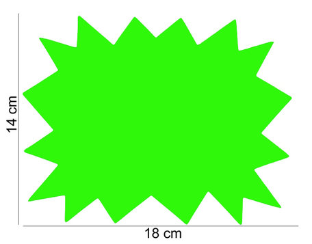 10 stuks Promotie Kaarten 18x14 cm