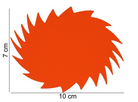 10 stuks Promotie Kaarten 10x7 cm