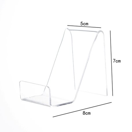 Wallet Display Transparent Stand Holder 