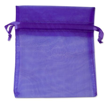  Organza bags Purple Color 15x20 cm Pack of 50 pieces