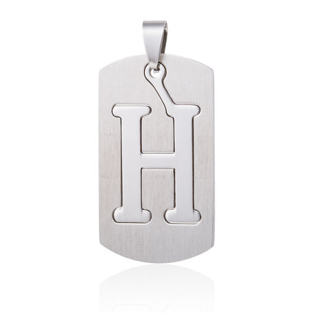 RVS Hanger Letter H STAINLESS STEEL