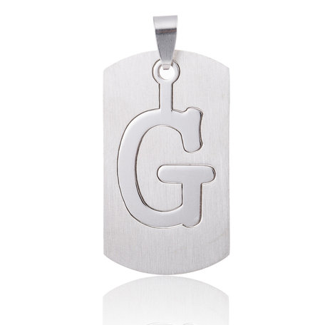 RVS Hanger Letter G STAINLESS STEEL