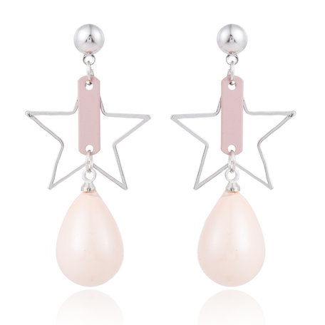 EARRING WITH DRIP & STAR