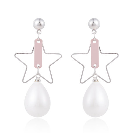 EARRING WITH DRIP & STAR