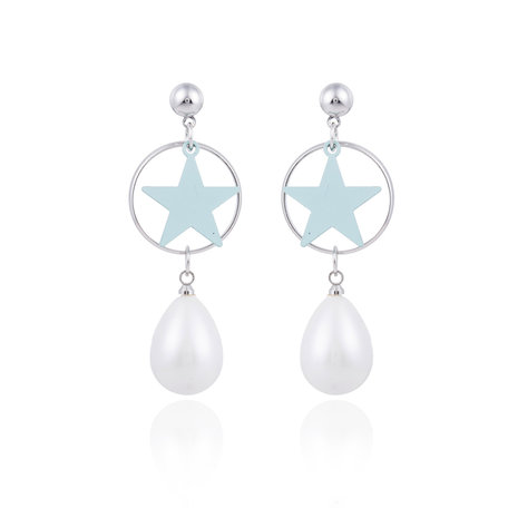 EARRING WITH DRIP & STAR