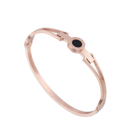 ARMBAND STAINLESS STEEL Kleur Rosé Goud