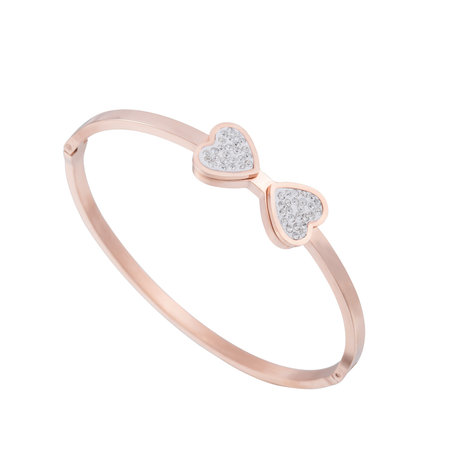 BRACELET STAINLESS STEEL Color Rose Gold