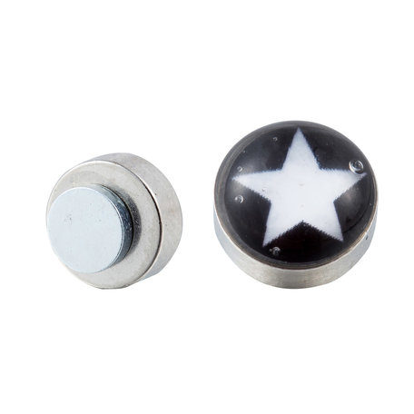 Stainless Steel Magnetic Earring 8mm