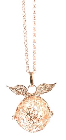  ROSE GOLD ANGEL CALLER 20mm