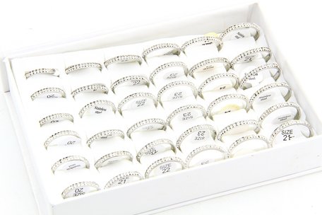 36 XXL RVS Ringen