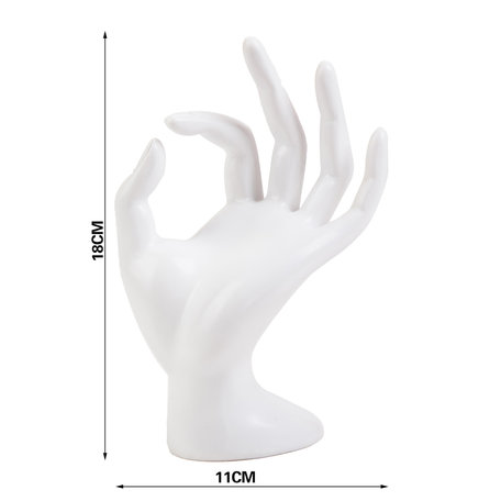 Displays Hand Marmer look Wit