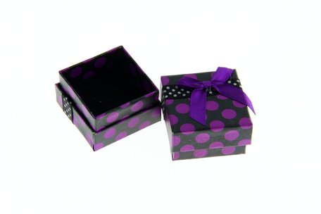  24 pcs Packaging boxes ring 5x5x3 cm