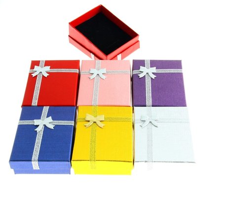 12 stuks Verpakkings doosjes ketting 11x8x3 cm