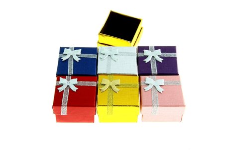 24 pcs Packaging boxes ring 5x5x3 cm