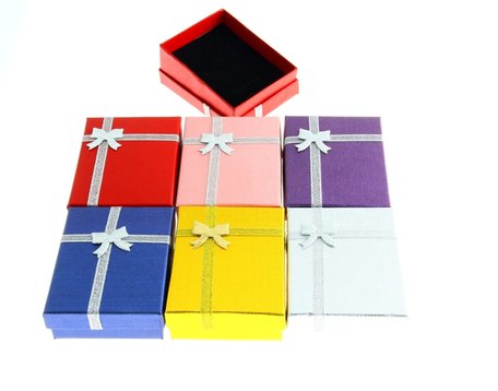 12 stuks Verpakkings doosjes ketting 9x7x3 cm