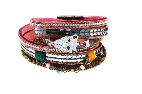  Leather Ibiza Bracelet 