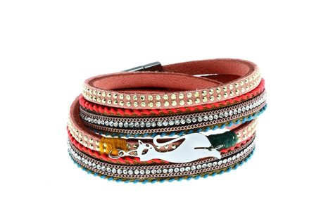 Lederen Ibiza Armband 