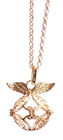 ROSE GOLD ANGEL CALLER 20mm