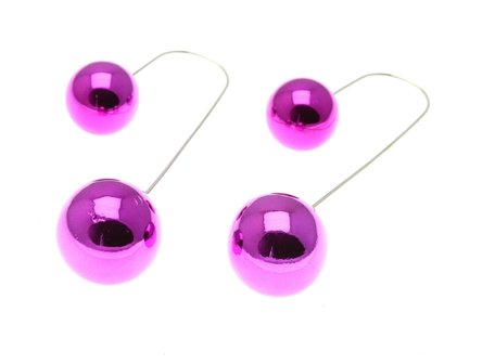 Drop Earrings Purple