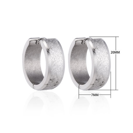 Creoles Stainless Steel Earrings