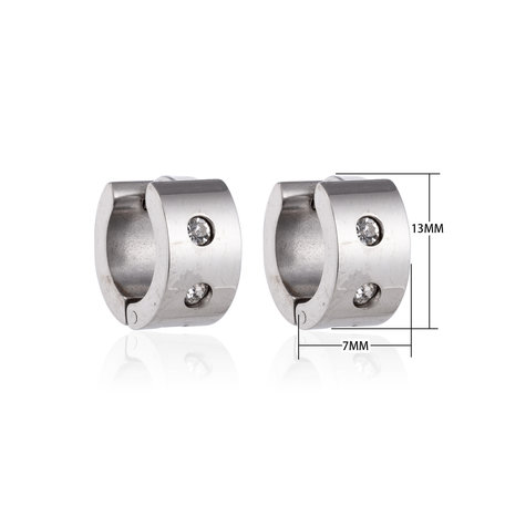 Creoles Stainless Steel Earrings