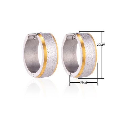 Creolen RVS Oorringen Roestvrij Staal - Goud & Zilver