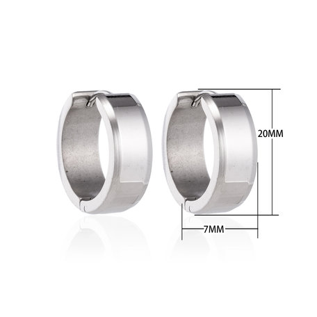 Creoles Stainless Steel Earrings