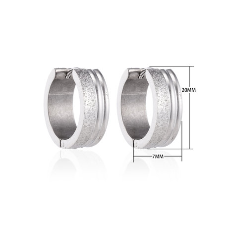 Creoles Stainless Steel Earrings