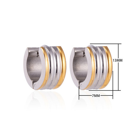 Creolen RVS Oorringen Roestvrij Staal - Goud & Zilver