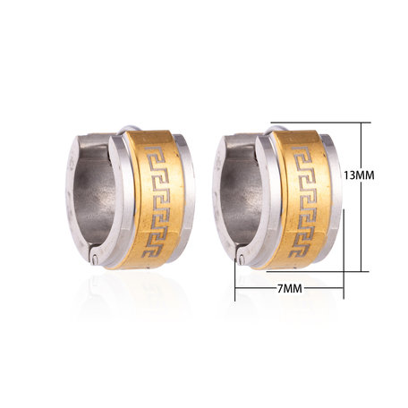 Creolen RVS Oorringen Roestvrij Staal - Zilver & Goud