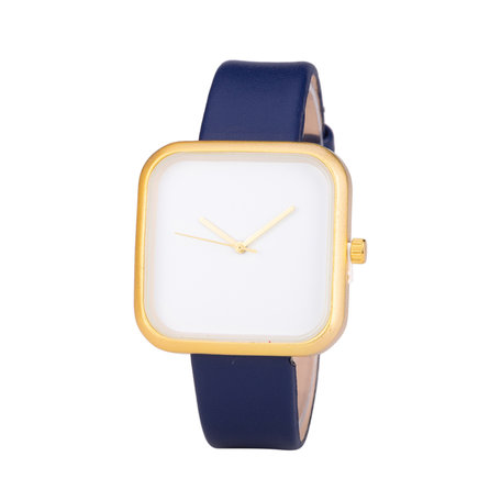  Leather Ladies Watch - Blue